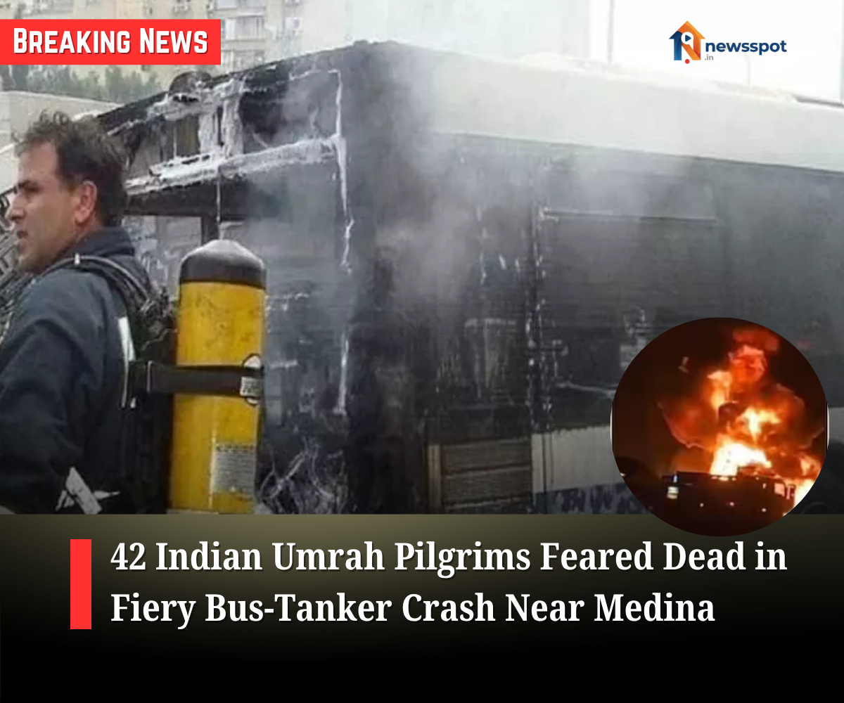 42 Indian Umrah Pilgrims Feared Dead in Fiery Bus-Tanker Crash Near Medina