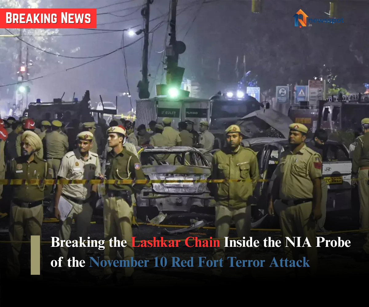 Breaking the Lashkar Chain: Inside the NIA Probe of the November 10 Red Fort Terror Attack