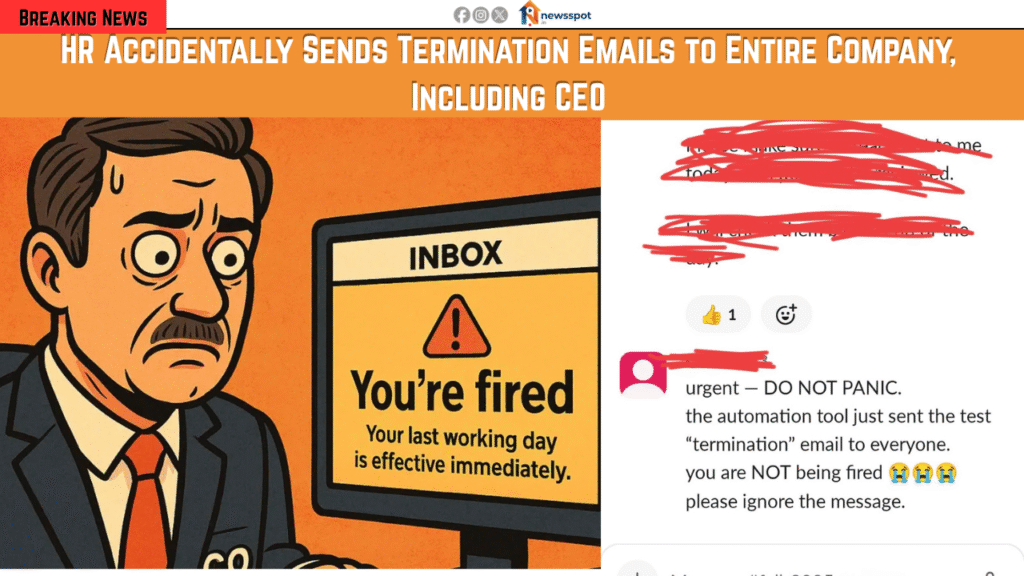 HR Accidentally Sends Termination Emails to Entire Company, Including CEO