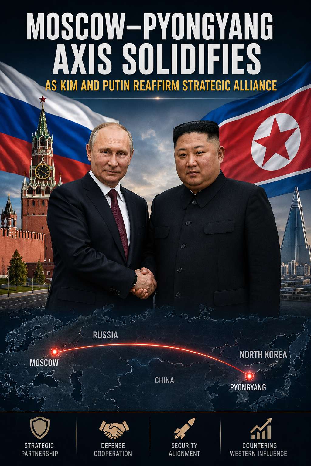 Moscow–Pyongyang Axis Solidifies as Kim and Putin Reaffirm Strategic Alliance make image
